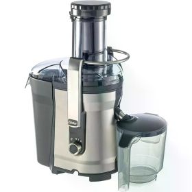 Easy-to-Clean Professional Juicer, Stainless Steel Juice Extractor, Auto-Clean Technology, XL Capacity, Gray