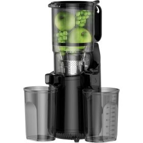 Cold Press Juicer, Amumu Slow Masticating Machines with 5.3" Extra Large Feed Chute Fit Whole Fruits & Vegetables Easy Clean