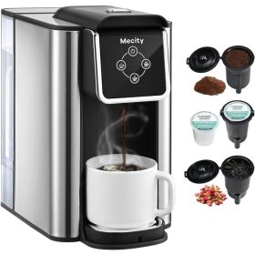 Coffee Maker 3-in-1 Single Serve Coffee Machine,Instant Coffee Brewer, 120V 1150W