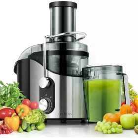 Juicer Machine, 800w Juicer with Big Mouth 3' Feed Chute, Dual Speeds Centrifugal Juice Maker for Fruits and Veggies, BPA Free