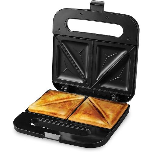 OVENTE Electric Sandwich Maker, Non-Stick Plates, Indicator Lights, Cool Touch Handle, Cooking Breakfast, Grilled Cheese, Tuna Melts and Snacks OVENTE Electric Sandwich Maker, Non-Stick Plates, Indicator Lights, Cool Touch Handle, Cooking Breakfast, Grilled Cheese, Tuna Melts and Snacks