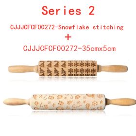 Rolling Pin Christmas Embossing (Option: Series 2)