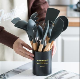 Spoon and Shovel Kit (Option: Black Set)