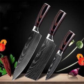 Carpenter's Special Set 6-piece Set 8-piece Set Knife Chef Knife Kitchen Knife Cooking (Option: 8chef+7clever+3.5pairing)