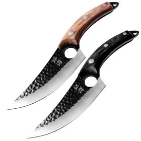 Forged Small Kitchen  Boning Knife (Option: Black and Brown)