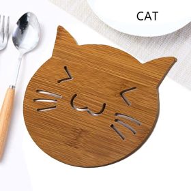 Cartoon Coasters Cup Carriers For Drinks Table Placemats Wood Drink Drinking Coaster Coffee Mug Rack Coffee Cup Stand Cup Coaster Wood Cup Wooden Dini (Option: B)