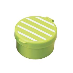 1pc Seasoning Bottle Mini Tomato Sauce Salad Container Sauce Can; Household Kitchen Seasoning Can (Color: Green)