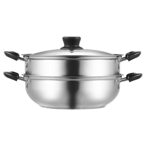 Home Kitchen 304 Stainless Steel Food Steamer Cookware with Lid Home Kitchen 304 Stainless Steel Food Steamer Cookware with Lid