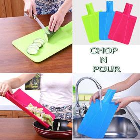 Chop And Pour Get Dinner Ready In No Time (Color: Blue)