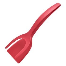 Quick Flip Kitchen Spatula (Color: Red)